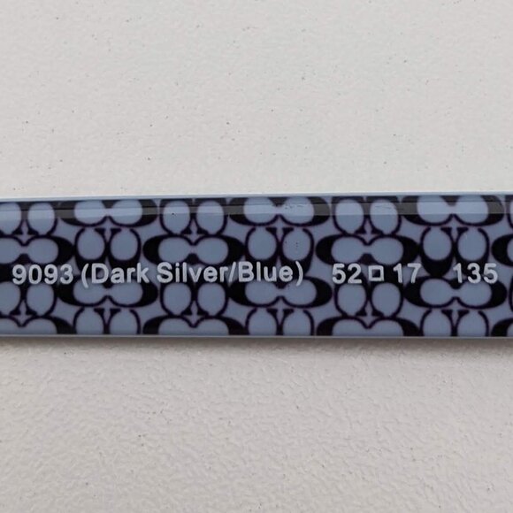 🕶️Coach HC5027B Cecily 9093 Eyeglasses 52/17 135 /KAI516🕶️​ - Picture 3 of 5